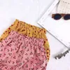 Summer Baby Girls Shorts born Bloomers PP Pants Cotton Linen Solid Kids Trousers 210429