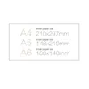 A5 A4 A6 단단한 나무 기본 아크릴 기호 홀더 양면 POS 소매 프레임 카운터 탑 포스터 정보 또는 메뉴 홀더