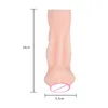 NXY Masturbatori sessuali 14 cm vaginali per uomini Figa reale Glande Succhiare Pompa per pene Masturbatore maschile Ritardo Esercitatore Giocattoli Adulti 18+ Negozio di prodotti erotici 220127