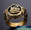 Mode Punk Horus Retro Augen Hip Hop Freimaurer Herren Ring Modeschmuck Fabrikpreis Expertendesign Qualität Neuester Stil Originalstatus