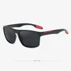 Square Polarized Sunglasses Men Fishing Outdoor Photochromic Lens Sun Glasses Super Light Frame CE H6
