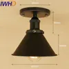 Ceiling Lights IWHD Retro Led Light Fixtures Bedroom Kitchen Lamps For Living Room Lamp Lamparas De Techo Vintage Plafon