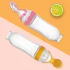 Gobelets, Vaisselle Ustensiles Supplément Enfant Roly-Poly Biberon Cuillère Bébé Silicone Lait Squeeze Feeder Riz Céréales