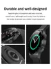SK8 Pro Smart Watch Pulseira Masculina Bluetooth Chamada Personalizada Tela Sensível ao Toque Relógio à Prova D' Água Frequência Cardíaca Esportes Fitness Rastreador
