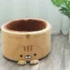 Letti per gatti Mobili Simpatici tappetini per cani da compagnia Tappetini per animali a forma di cartone animato per cani di taglia grande Divano Canili Casa Pad Teddy Grande coperta Forniture