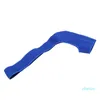 Gym Sportverzorging Enkele schouderbeschermer Ondersteuning Rugbrace Guard Strap Wrap Belt Band Pads Blauw verband Heren