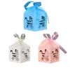 Gift Wrap 10Pcs/set Laser Cut Hollow Carriage Favors Gifts Candy Boxes With Ribbon Baby Shower Wedding Party Supplies