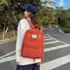 Ryggsäck trend ryggsäck mode kvinnor college kvinnlig skola bagpack harajuku resa axelväskor för tonårsflickor 202211
