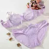 Nxy sexy setunderwear set dunne vrouw sexy push-up ultradunne transparante kant bh lingerie en panty 1127