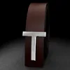 High quality designer belts men fashion T letter luxury famous brand genuine leather belt jeans formal Cowskin black Waist Strap H1025