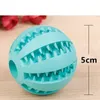 Gumowa żuć ball ball zabawki treningowe zabawki szczoteczka do zębów żucia piłki żywnościowe Pet Product Drop Ship Wll415