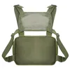 Вещи мешки тактические грудиные сумки молла военный боевой фронт пакет жилет хип-хоп рюкзак съемный ремешок на молнии карманы на молнии