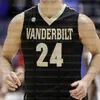 Anpassad Vanderbilt Commodores college baskettröjor Aaron Nesmith Saben Lee Scotty Pippen Jr. Clevon Brown E Dylan