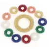 Party Favorit Fidget Sensory Toy Ring Spiky Massager Finger Ringar Stress Relief Squeeze Spinner Fingers Fun Game Stress Lindra ADHD AUTI