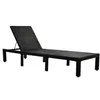 US STOCK TOPMAX Patio Benches Furniture Outdoor Adjustable PE Rattan Wicker Chaise Lounge Chair Sunbed a13411S323O