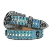 Mode Luxe Riem Diamanten Riem Westerse Strass Bezaaid Riemen Voor Cowgirl Cowboy Vrouwen Men2650075