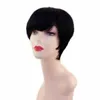 Parrucca corta al 100% di capelli umani Glueless Pixie Cut Bob Parrucche per le donne possono essere lavate e arricciate Nessuna parrucca anteriore in pizzo