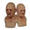 Other Event & Party Supplies An Old Man Scary Mask Coslpy Halloween Full Head Latex Funny Masks Supersoft Adult Creepy Real