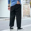 Spring Autumn Men's Baggy Jeans Men's Casual Elastic Straight Denim Trousers Wide Leg Pants Mens Oversized Size 44 48 211120