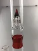 Hookahs,16inch,18mm joint,red,bong