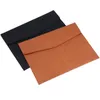 Cor sólida A4 Pocket Bolso Durável Notebooks Document Folders Bag Arquivo Portátil Arquivo Arquivo Sacos Escola Escritório Artigos LLF8603