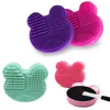 Pinceaux de maquillage en Silicone, brosse de nettoyage, tampon de lavage, nettoyant pour Gel, tapis éponge, fond de teint, cosmétiques, outil de maquillage, en stock