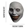 Festa Favor Halloween Máscara Assustadora Sorrindo Demônios Horror Máscaras O Mal Cosplay Adulto Adereços Headwear Dress Up Roupas Accesso226Z