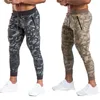 Pantalon de jogging camouflage pour hommes, taille longue avec cordon de serrage élastique, avec poches latérales zippées, pour le quotidien et l'exercice, 20211