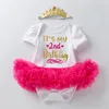 0-2 Year Baby Girl Clothes Unicorn Party tutu Girls Dress Newborn BabyGirls 1st Birthday Outfits Toddler Boutique Clothing