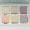 Brand Makeup glow kit maquillaje bronceadores resaltadores paleta de cara de 6 colores de alta calidad