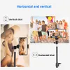 Houders 2,0 m aluminium statief met bediening voor iPhone Gopro Xiaomi Huawei mobiele telefoon Live fotografie Selfie Ring Light Camera