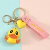 Cartoon Windbreaker Pig Key Rings Pendant Lovely Flying Duck Key Chain Female Bag Accessories