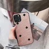 Luxury Design Phone Cases for iPhone 13 13pro 12 Mini 12pro 11 Pro Xs Max X Xr 8 7 Plus PU Leather TPU Soft Case Back Famous Cover