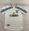 Jerseys de fútbol retro de Lazio Nedved Simeone Salas Gascoigne Camisa de fútbol Veron Crespo Nesta 89 90 91 92 93 98 99 00 100th