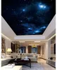 Wallpapers Custom Po Wallpaper 3D Plafond Dreamy Mooie Ster Zenith Muurschildering voor Woonkamer Schilderij Decor