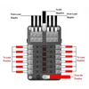 Blocco fusibili a lama per auto a 12 vie Scatola fusibili universale a 6 vie M5 Stud con indicatore LED per auto domestiche RV Marine Boat 12V 32V