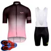 Rapha Cycling Jersey Full Set Pro Bisiklet Maillot Dipler MTB Yol Bisiklet Şortları Elbise Erkek Ropa Ciclismo