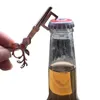 5 Colors Deer Head Beer Bottle Opener Keychain Portable Metal Corkscrew Household Kitchen Tool DWA10744