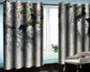 Custom 3D Curtain White Tall Peony In Dreamy Landscape Living Room Bedroom Beautiful Practical Blackout Curtains