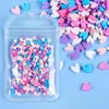 Nail Art Decorations 10g Love Heart Polimer Gliny Plasterki Akcesoria Różowe Czerwone Miękkie Płatki Profesjonalne Dostawy Na Walentynki Prezent