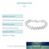 925 Silver Weave Beads Chain Bracelet For Women Wedding Fashion Jewelry Gifts Factory price expert design Quality Latest Style Original Status