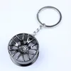 الحزب لصالح المصمم تصميمات سيارة المفتاح الذهب الفضة سوداء ملون ملون الإبداعي الزنك عجلات سلسلة مفاتيح سلسلة هدية