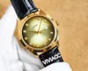 Topkwaliteit mannen rose goud zilver diamanten verloop blauw horloge automatische mechanische sport kalender horloge 41mm