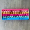 Bubble Push Keyboard Toys krzemionka edukacyjna silikonowa ulga na stresy Toya46a423734440