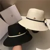 Compapible Holiday BEH HATS 2021 Män kvinnor Sun Hat Womens Wide Brim Hats Tide 2 Colors Fisherman Hats Wide Brim Hat High Qu2979011