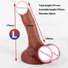 Pene realistico Dildo Masturbazione femminile Strumenti sessuali Big Fake Dick Ventosa per donne Masturbatore lesbico Giocattoli per adulti