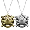 Fashion Anime One Piece Thème du bouton Skull Squelette Luffy Chapeaux de paille mille Colliers de logo de navires ensoleillés pour les hommes Fans Fans Gift PE5775667