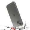 Étuis rigides transparents antichoc en acrylique hybride TPU Clearfor iPhone 14 13 12 11 Pro X XS Max 8 7 Plus Samsung S21 S22 Note 20 Housse de protection ultra luxe
