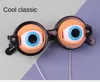 Kids Funny Pranks Glasses Crazy Eyes Novelty Toy Cool Stuff for Children Birthday Christmas Party Small Gift