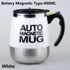 Mugs Automatic Self Stirring Magnetic Mug USB Rechargeable Creative Stainless Steel Coffee Milk Mixing Cup Blender Lazy Thermal243p